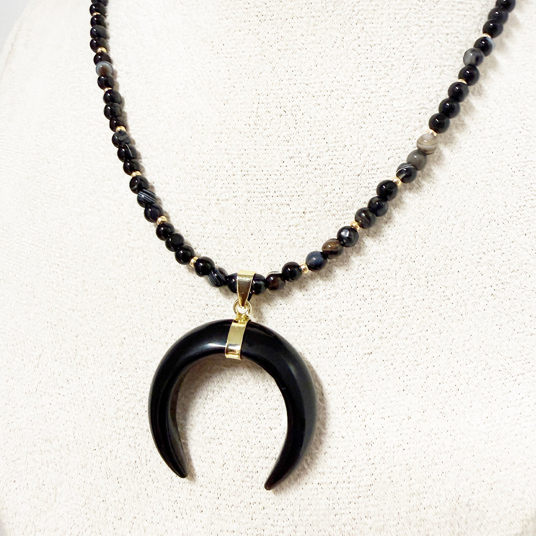 Midnight Moon Necklace