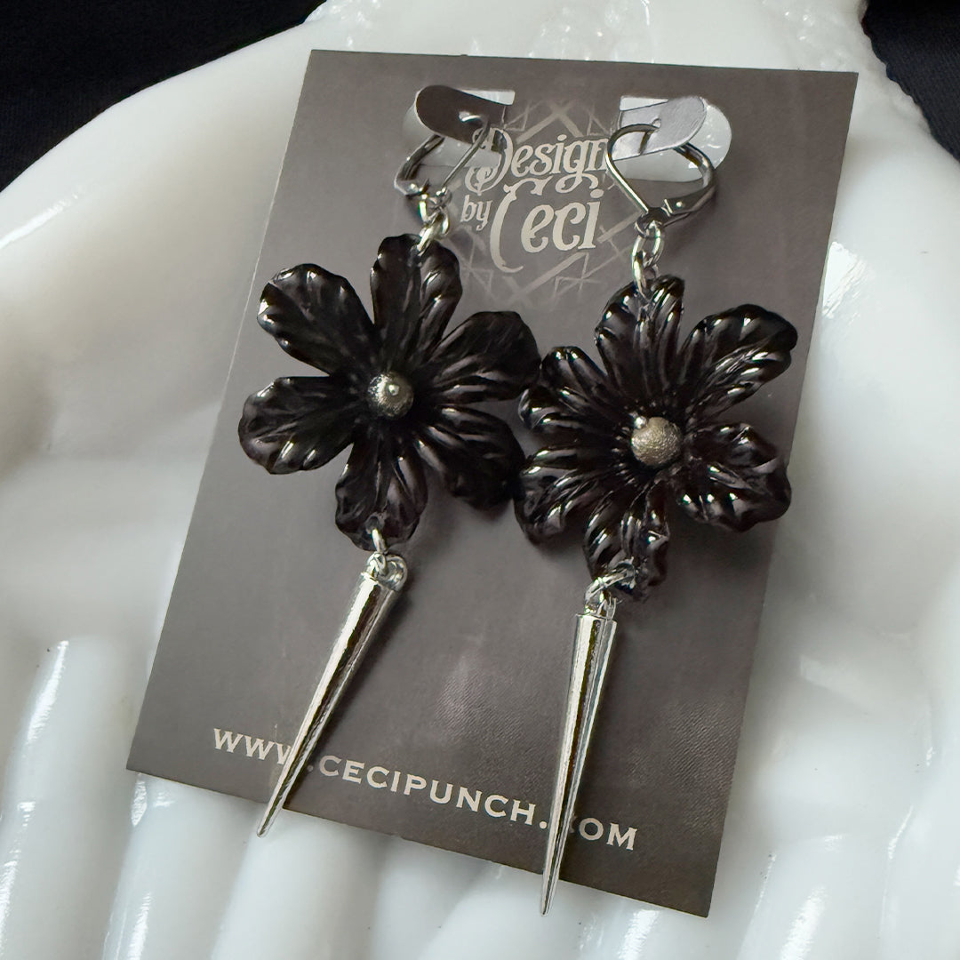 Delicate Flower Earrings