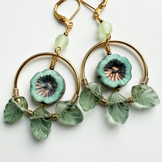 Seafoam Serenity Hoops