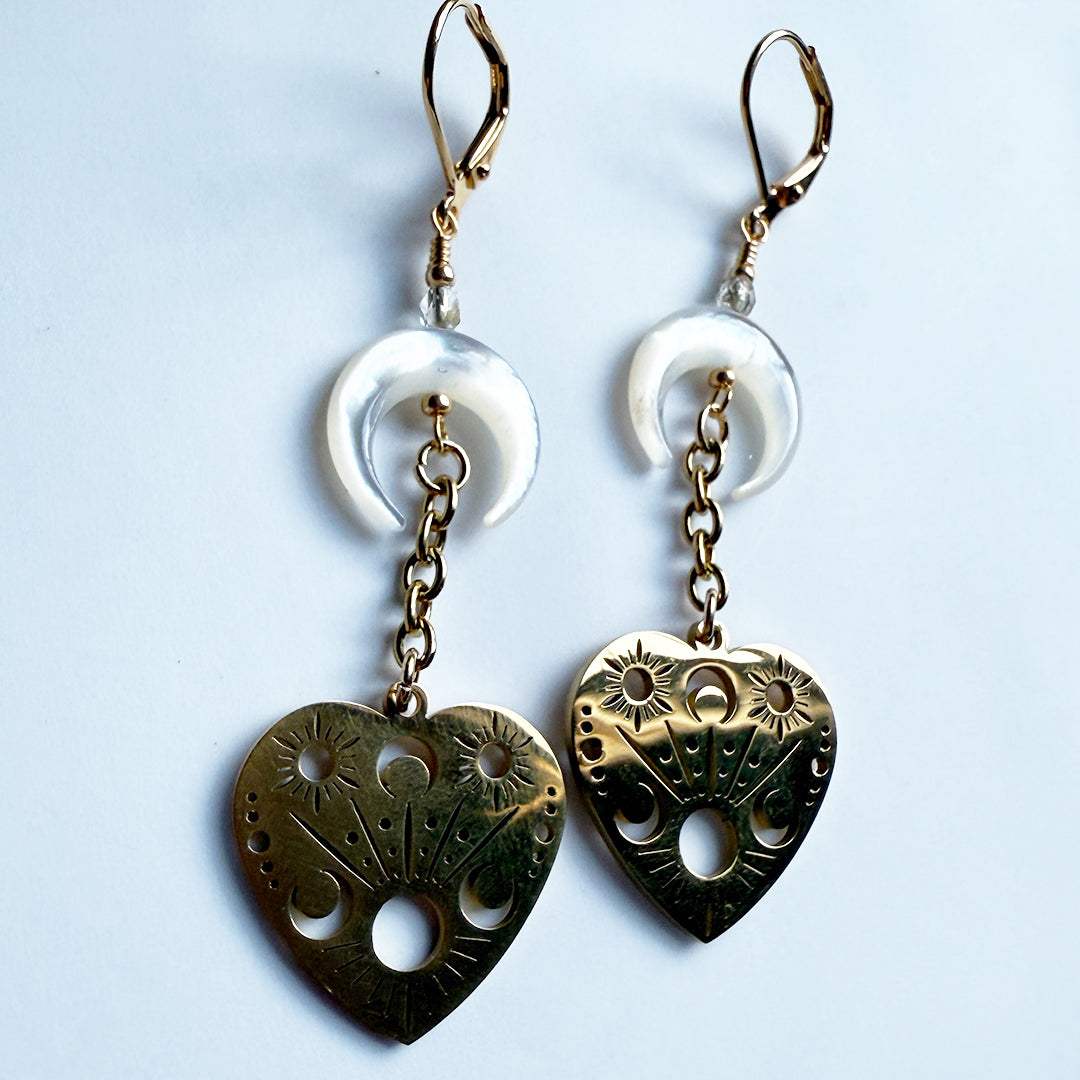 Lunar Love Earrings