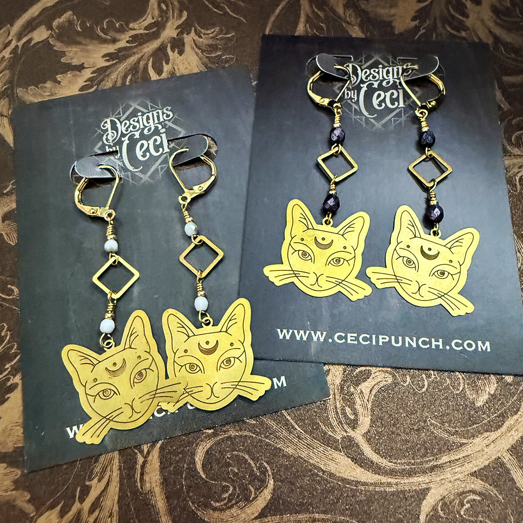 Lalu Cat Earring