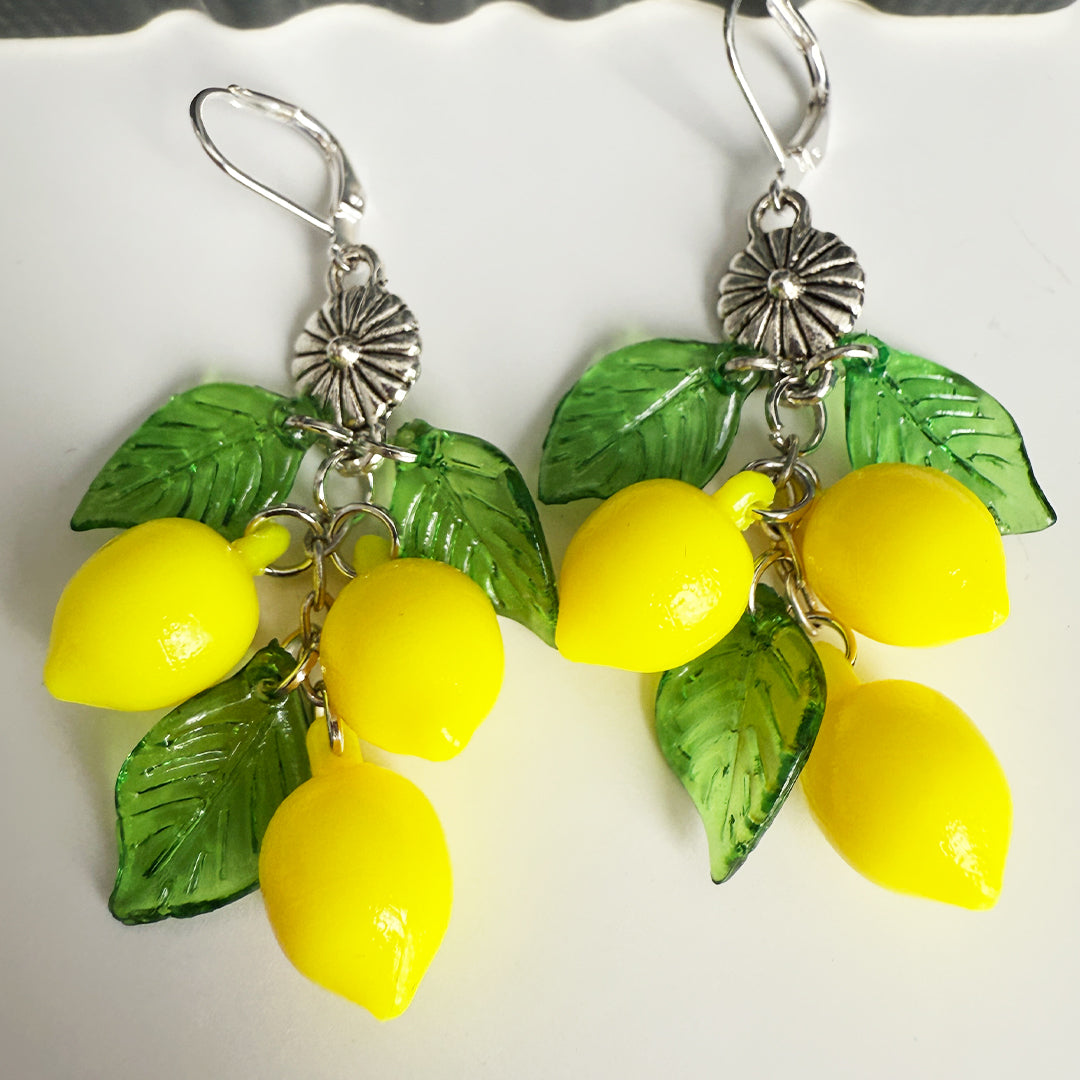 Lemon Cluster earrings