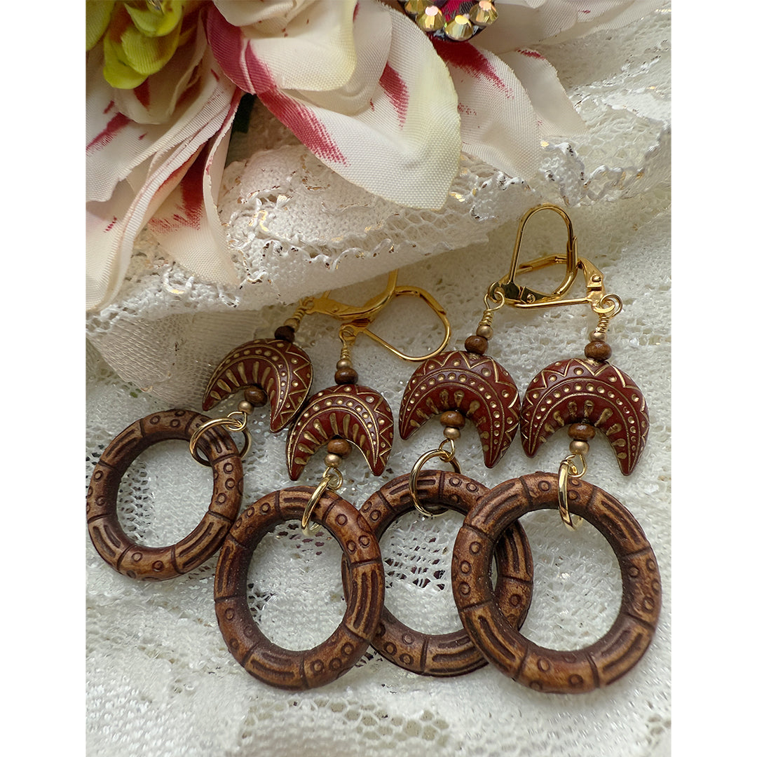 Moon Ritual Hoop Earrings