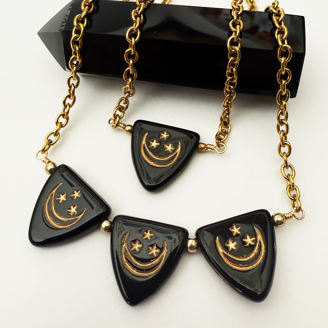 Moon Single Necklace