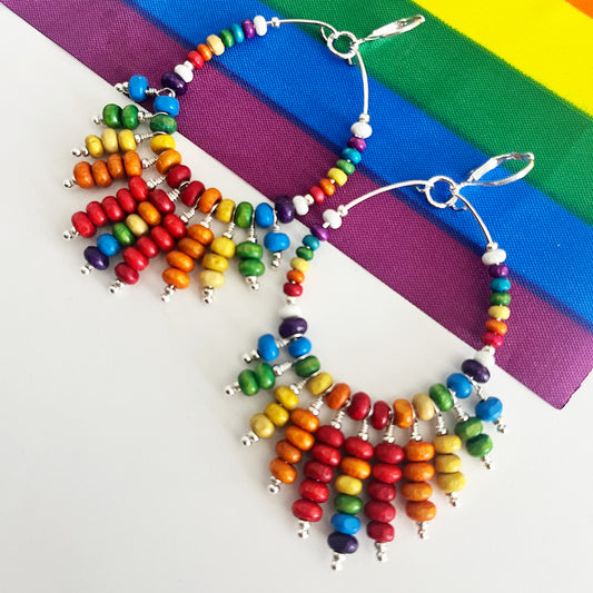 Pride Rainbow Catcher Earrings