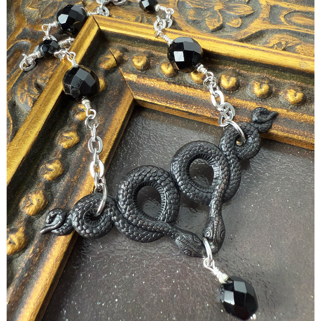 Snake Noir Necklace