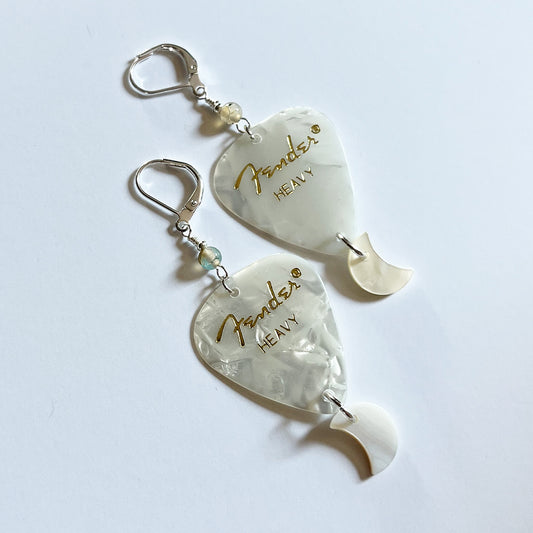Guitar Pick Earrings Dream Weaver