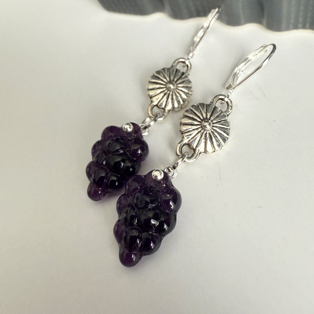 Grape Earrings