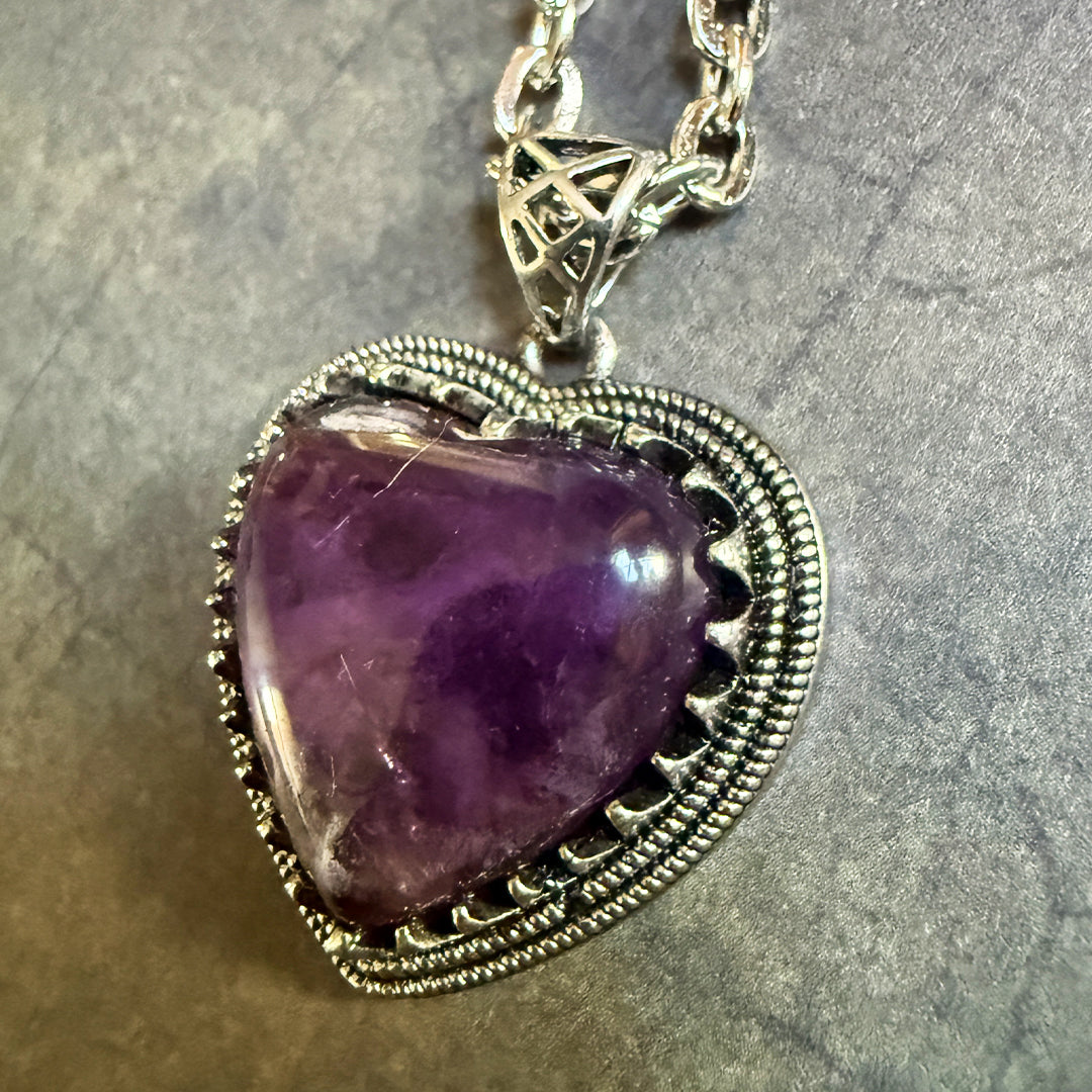 Stone Heart Necklace