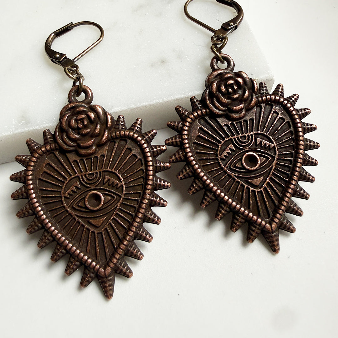 Sacred Eye Charm Earrings