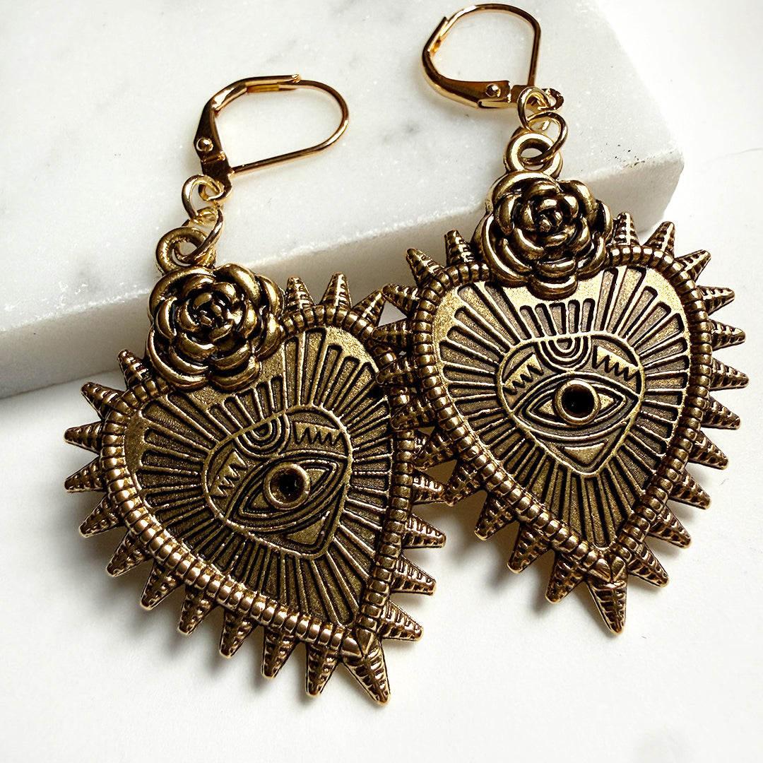 Sacred Eye Charm Earrings