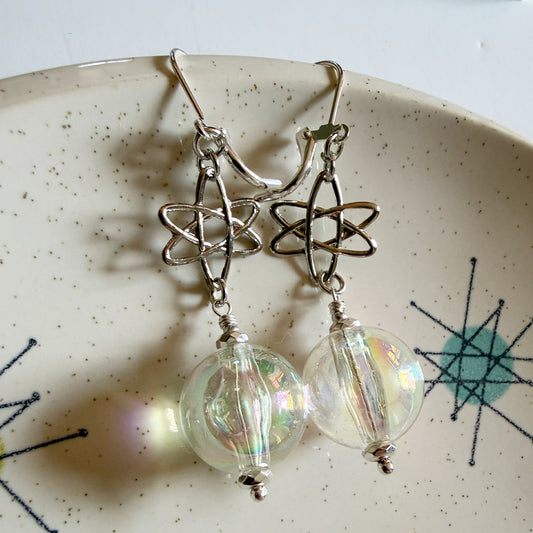 Atomic Bubble Drop Earrings