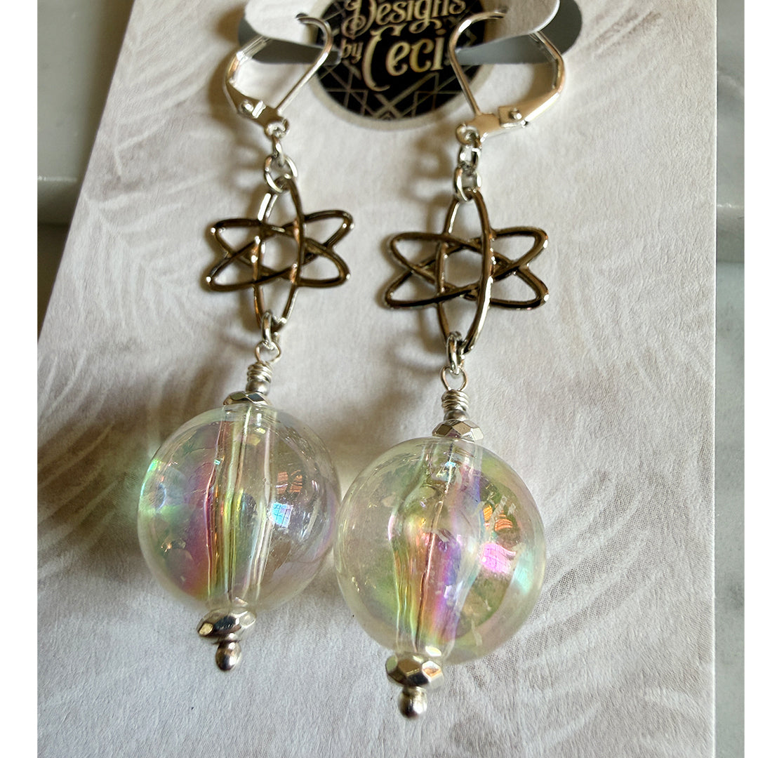 Atomic Bubble Drop Earrings