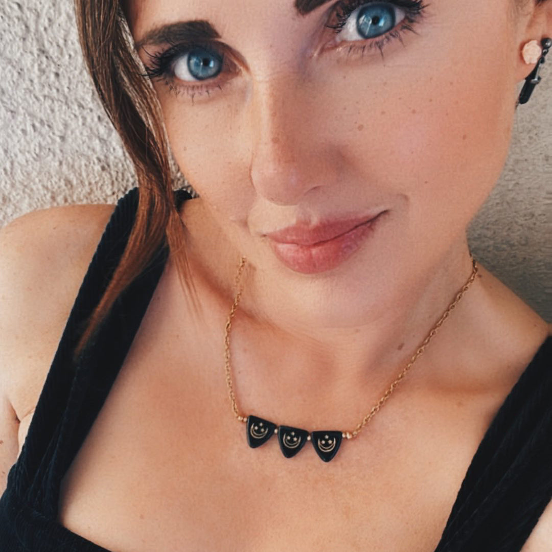 Moon Trio necklace