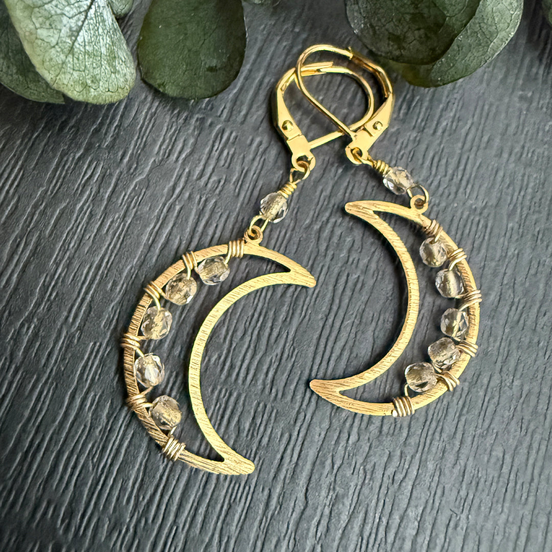 Minimalist Crescent Moons