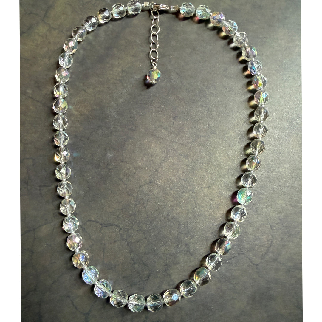 Aurora Borealis Crystal Necklace