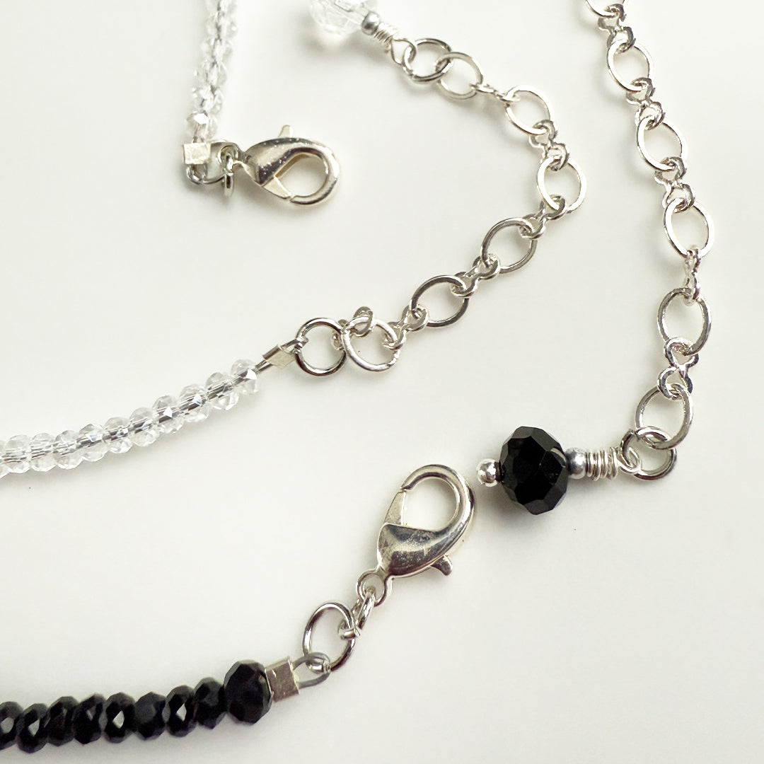 Crystal Bead Choker Necklaces