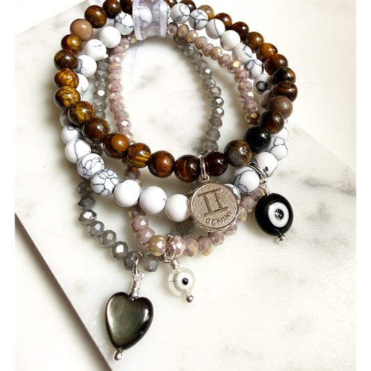 Gemini Bracelet Set
