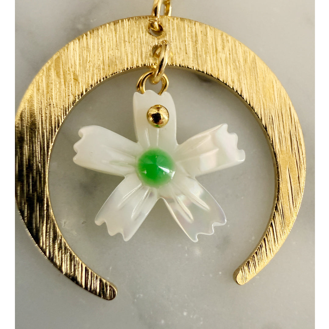 Flower Child Daisy Moon Earrings