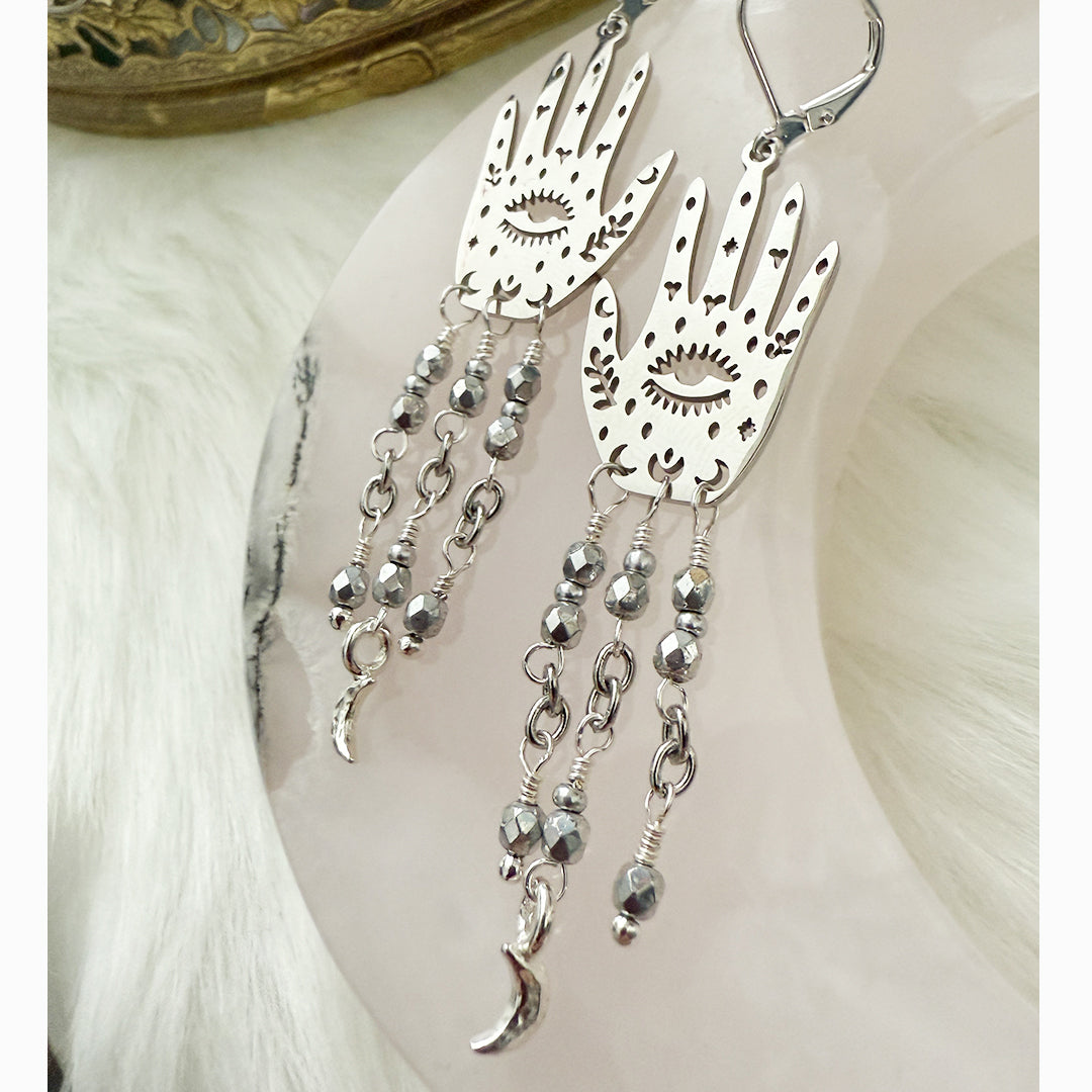 Fortune Earrings Silver