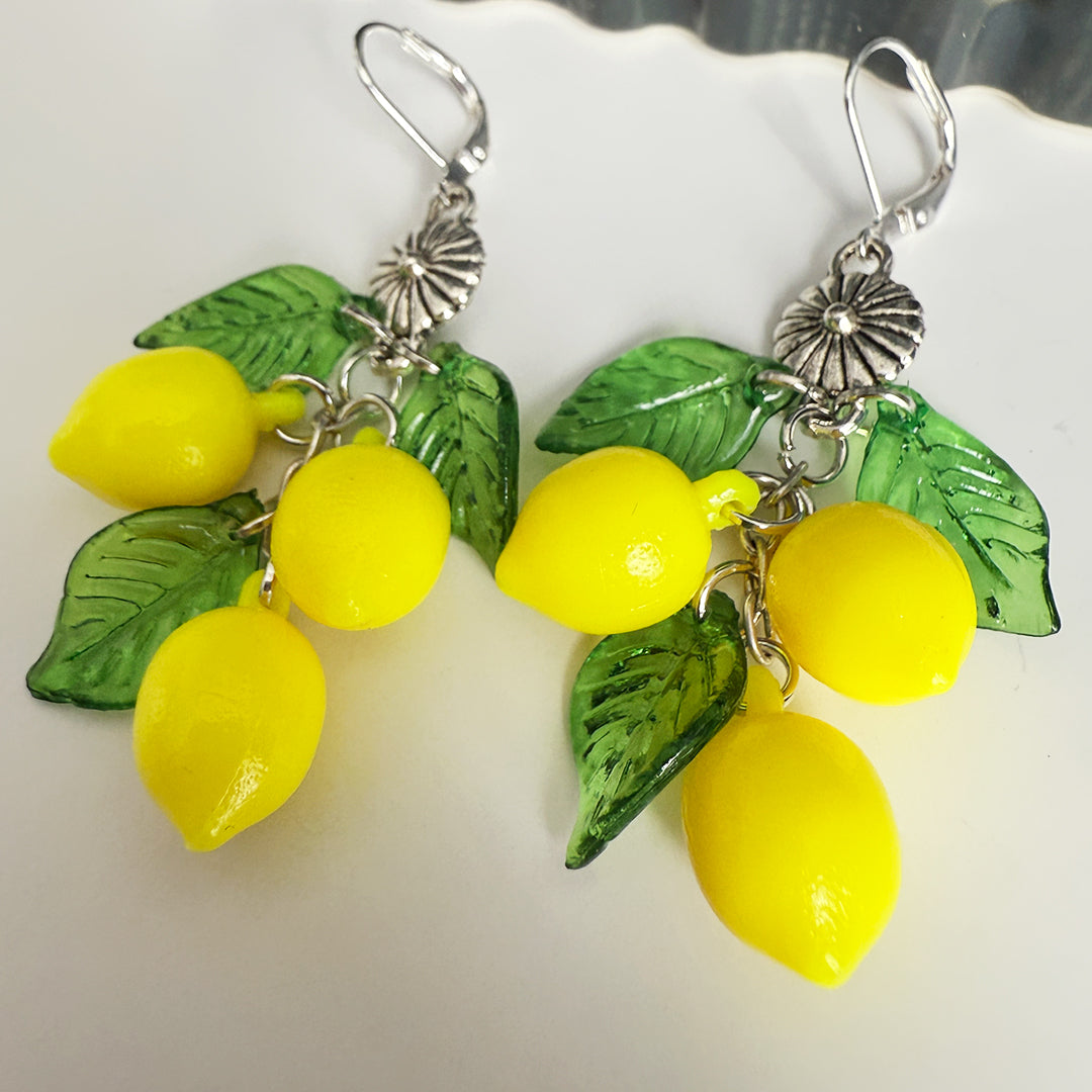 Lemon Cluster earrings