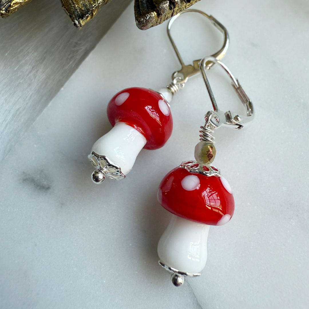 Lil Shroom Earrings