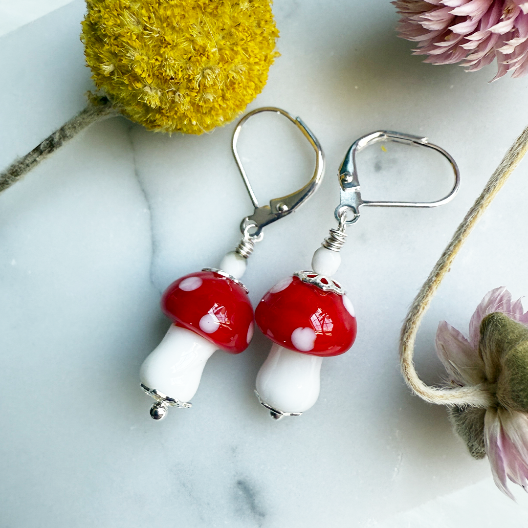 Lil Shroom Earrings