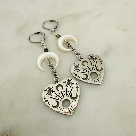 Lunar Love Earrings