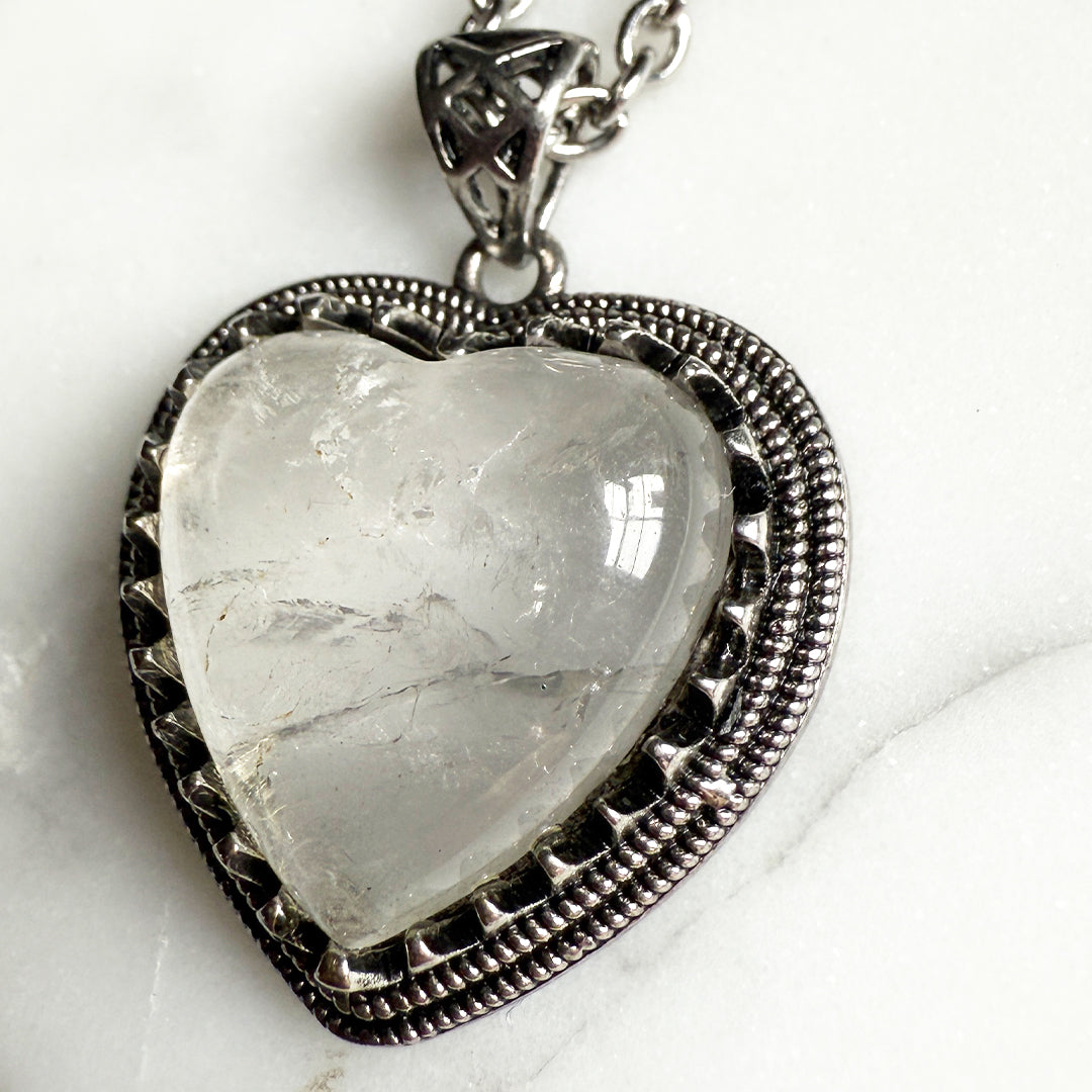 Stone Heart Necklace
