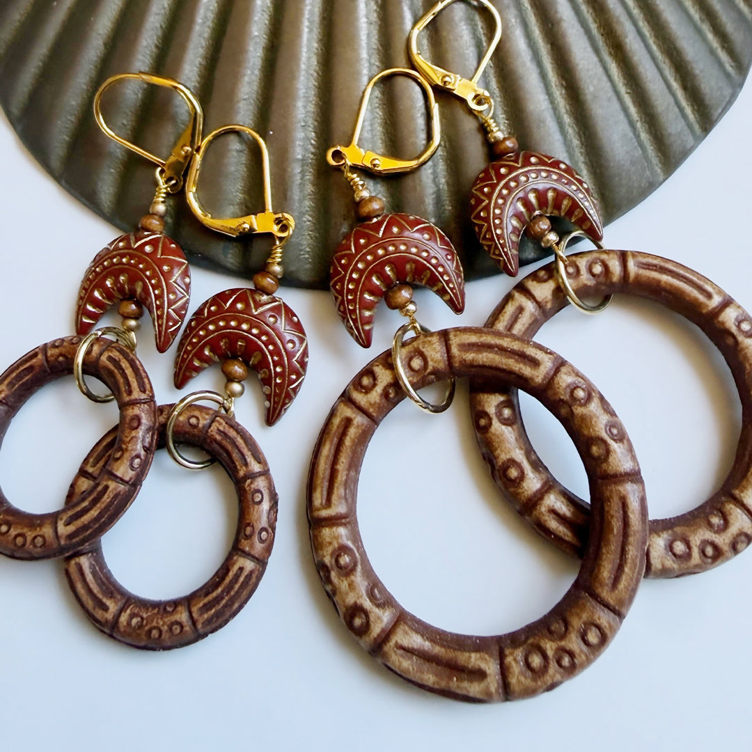 Moon Ritual Hoop Earrings