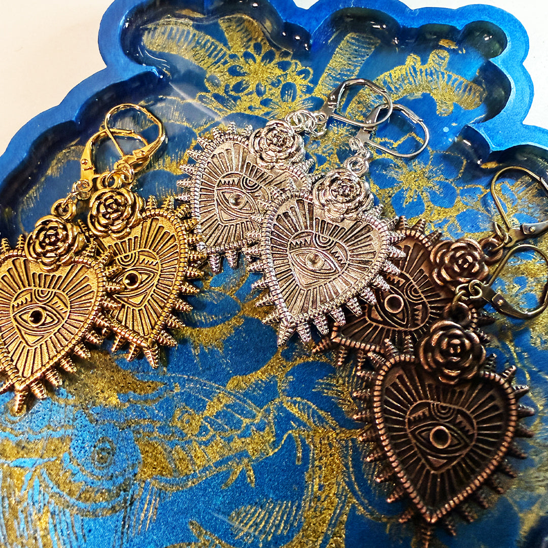 Sacred Eye Charm Earrings