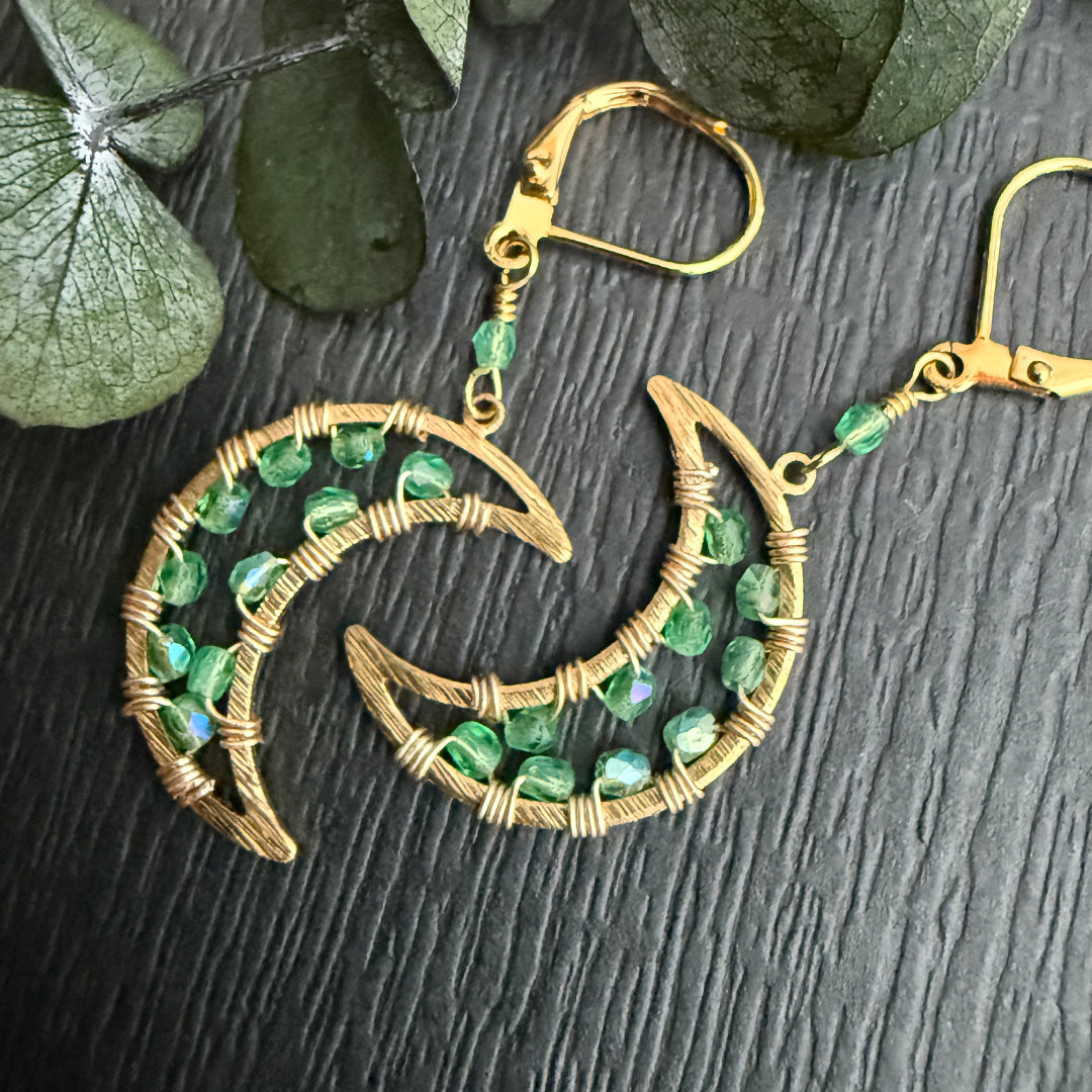 Minimalist Crescent Moons