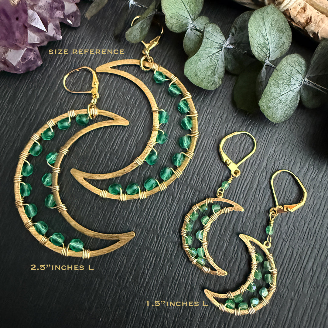 Minimalist Crescent Moons