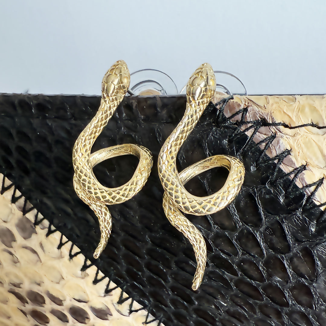 Snake Stud Earrings