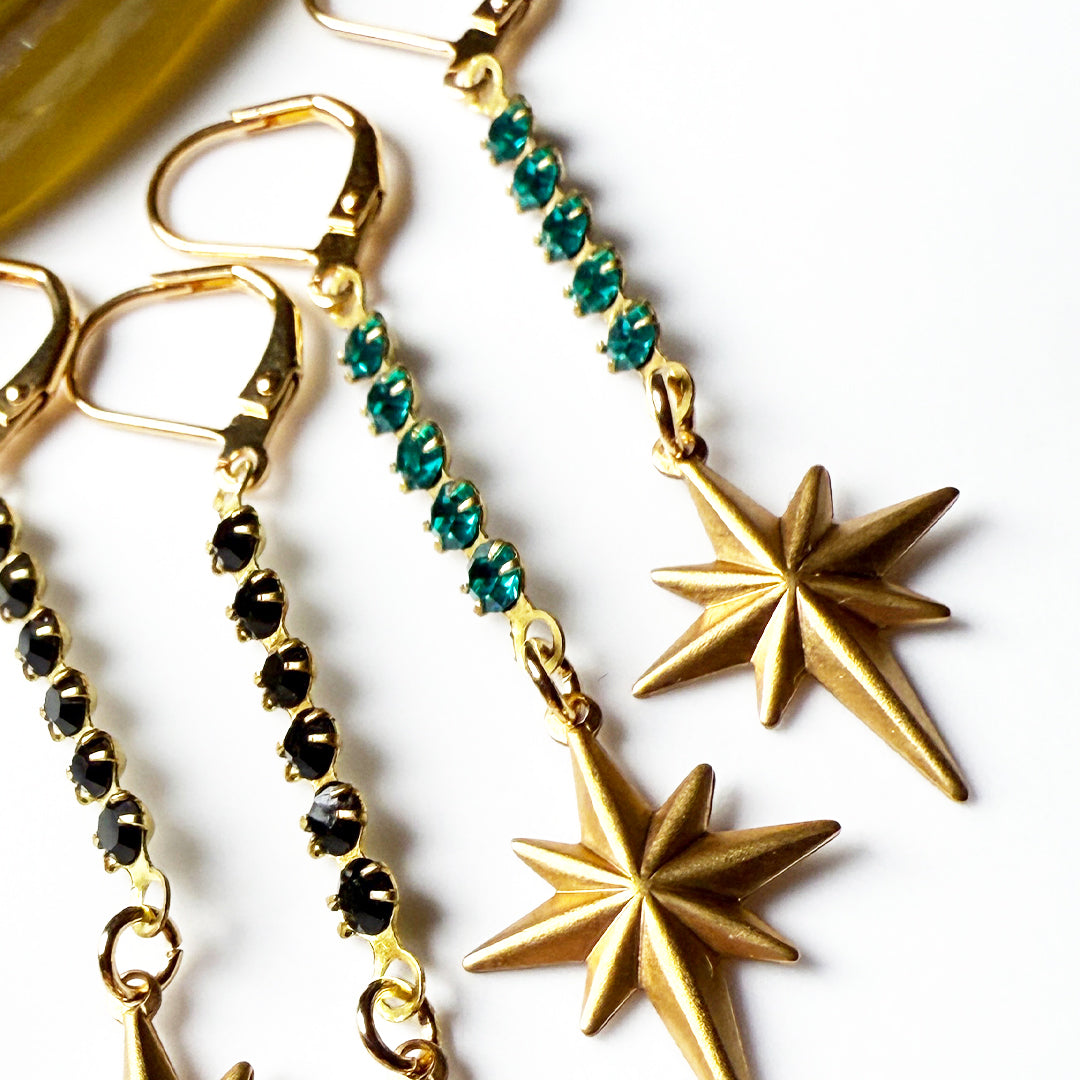 Starlight Deco Dangle Earrings