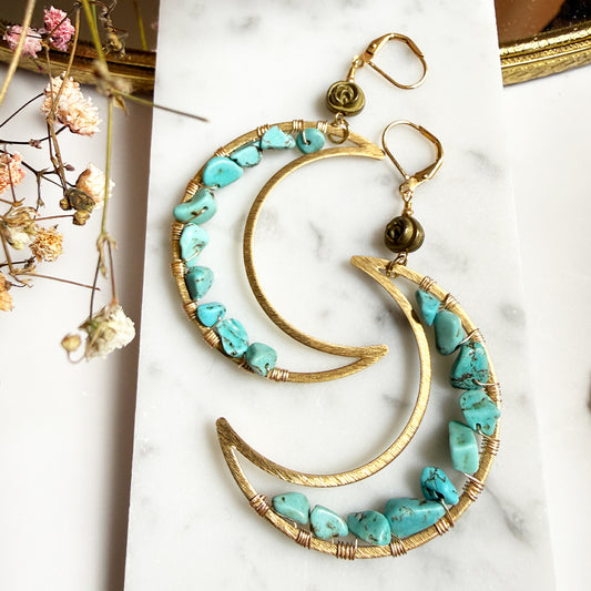 Desert Rose Crescent Moons