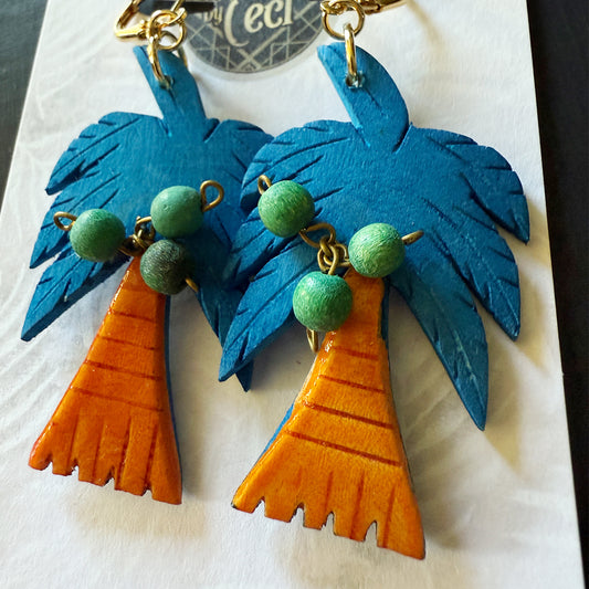 Tropic Palm Earrings