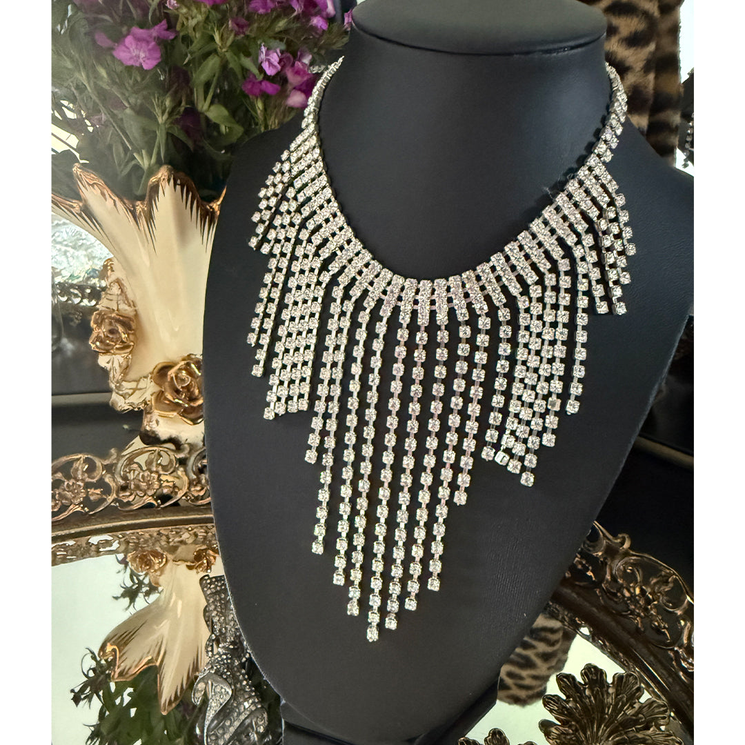 Vintage Rhinestone Necklace